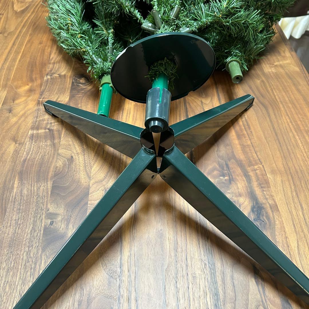 【ペジョ】クリスマスツリー 約210cmオーナメント付きセット