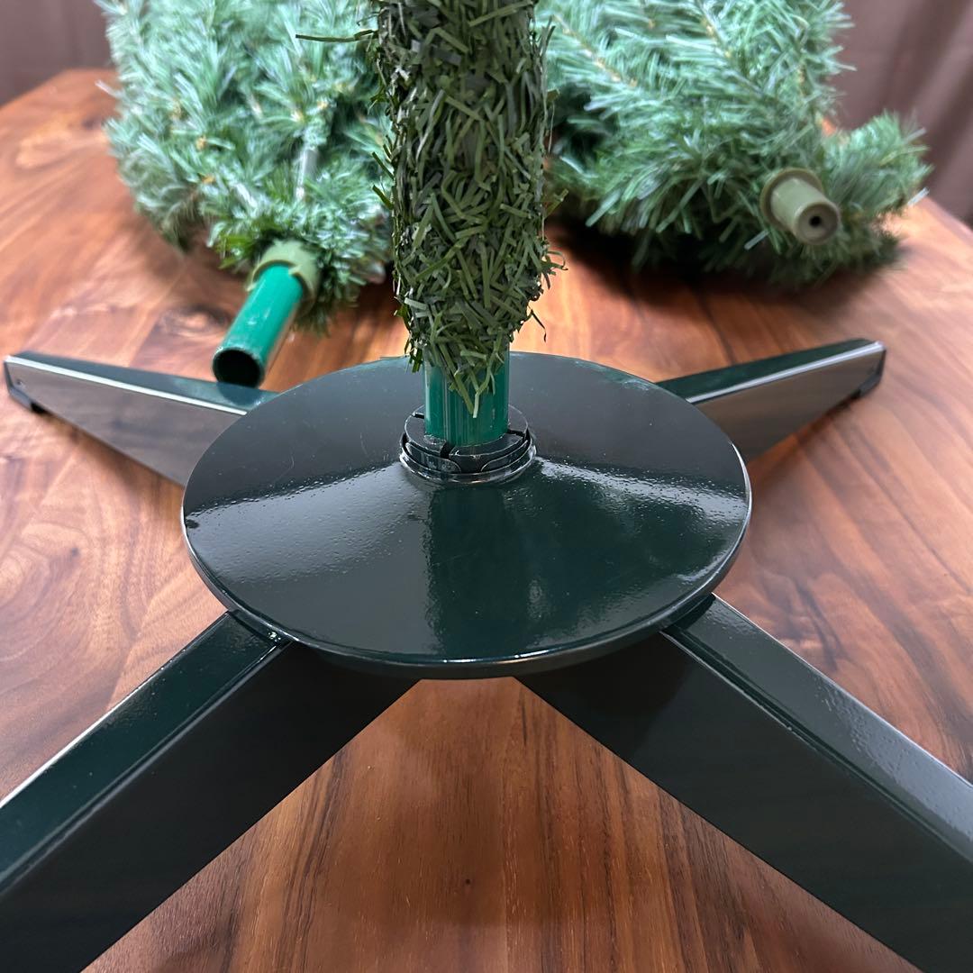 【ペジョ】クリスマスツリー 約210cmオーナメント付きセット