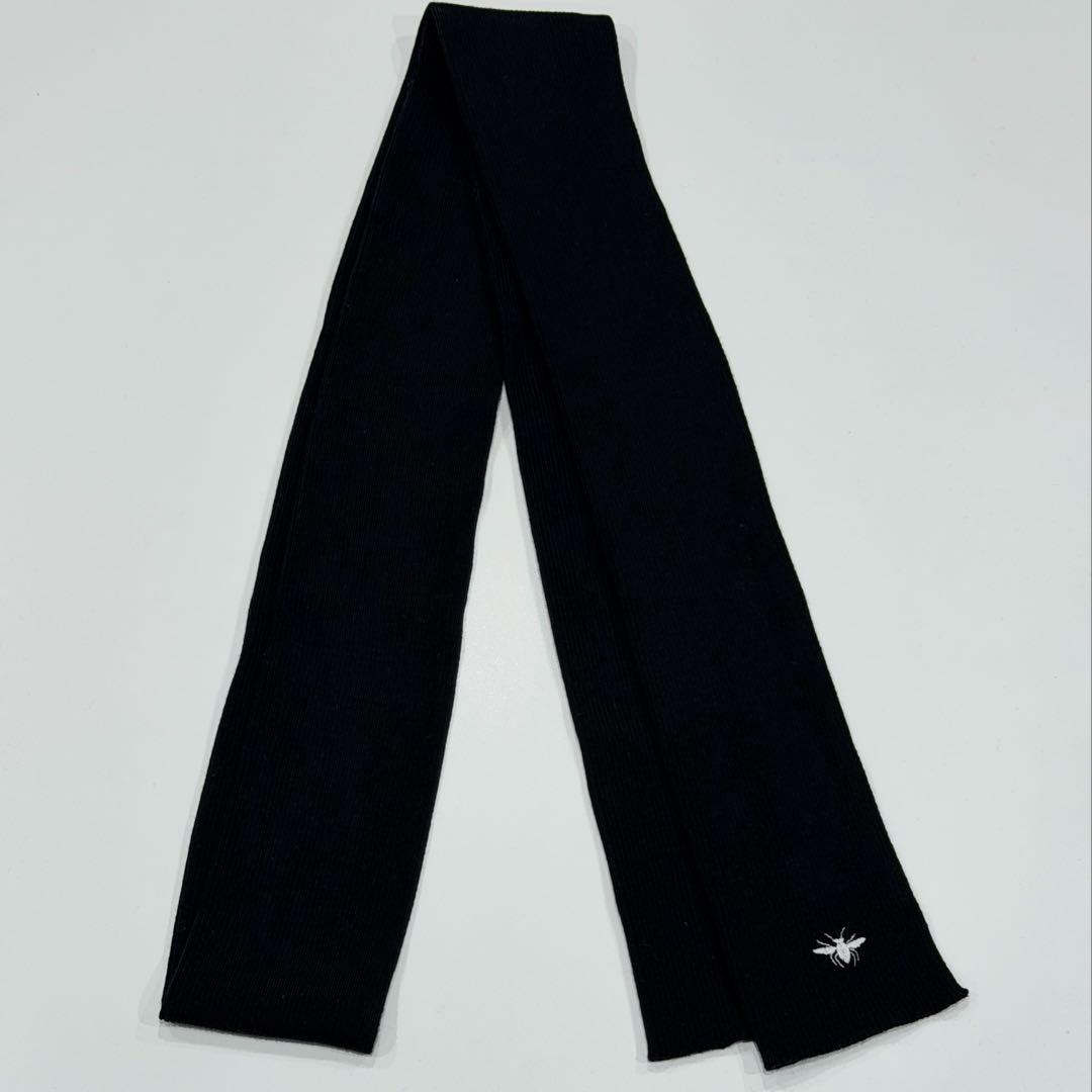 Dior HOMME ディオールオム　BEE刺繍　蜂　マフラー　エディスリマン
