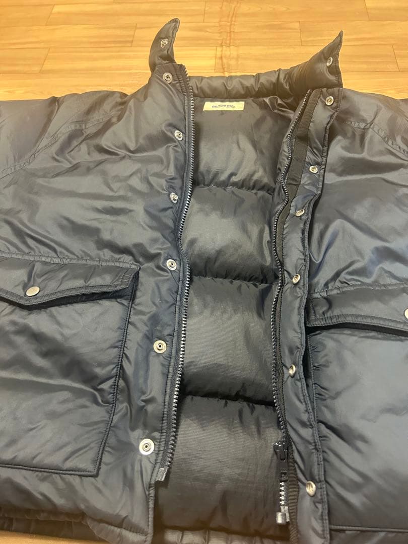 BEAMSBOY スタンドカラー ダウンジャケット