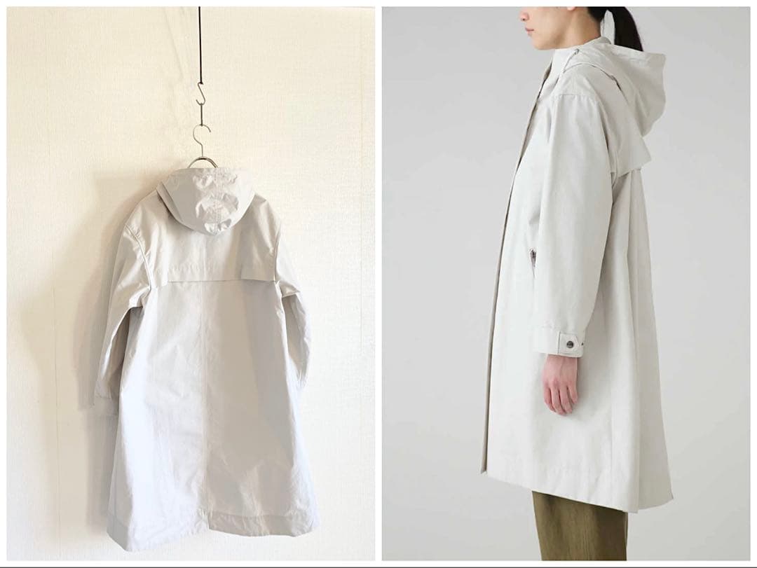 定価93500円 マーガレットハウエル 2023 プルーフドコットン コート