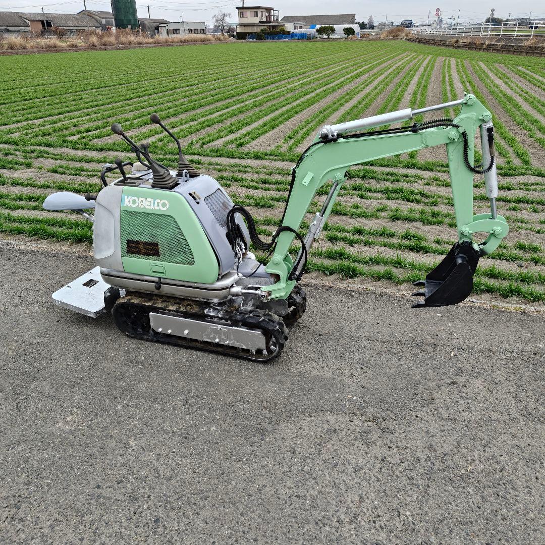 コベルコ SS1 ミニユンボ KOBELCO 油圧ショベル SS1 動画あり