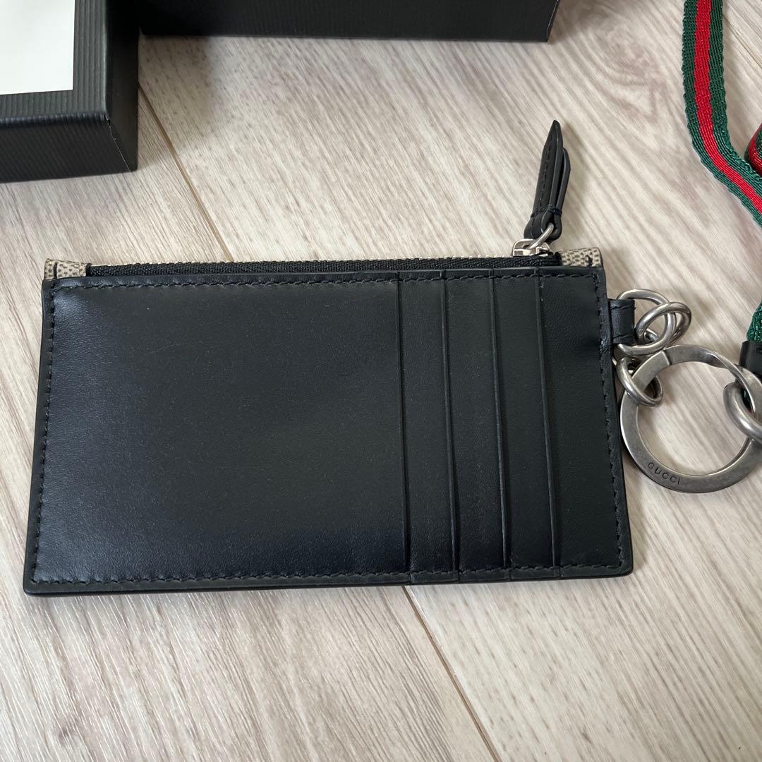 GUCCI グッチ スネーク シェリーライン カードケース