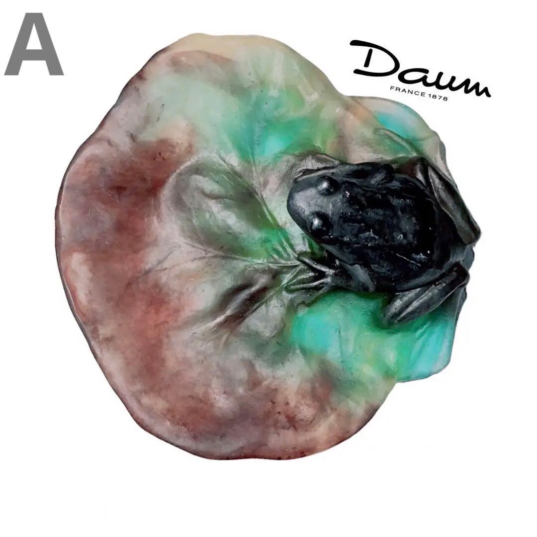 ドーム フランス ナンシー 風水 水晶 置物 クリスタル ガラス カエル 蛙