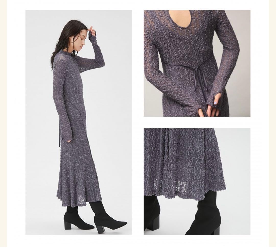 フレイアイディー　シュリンクレースワンピース