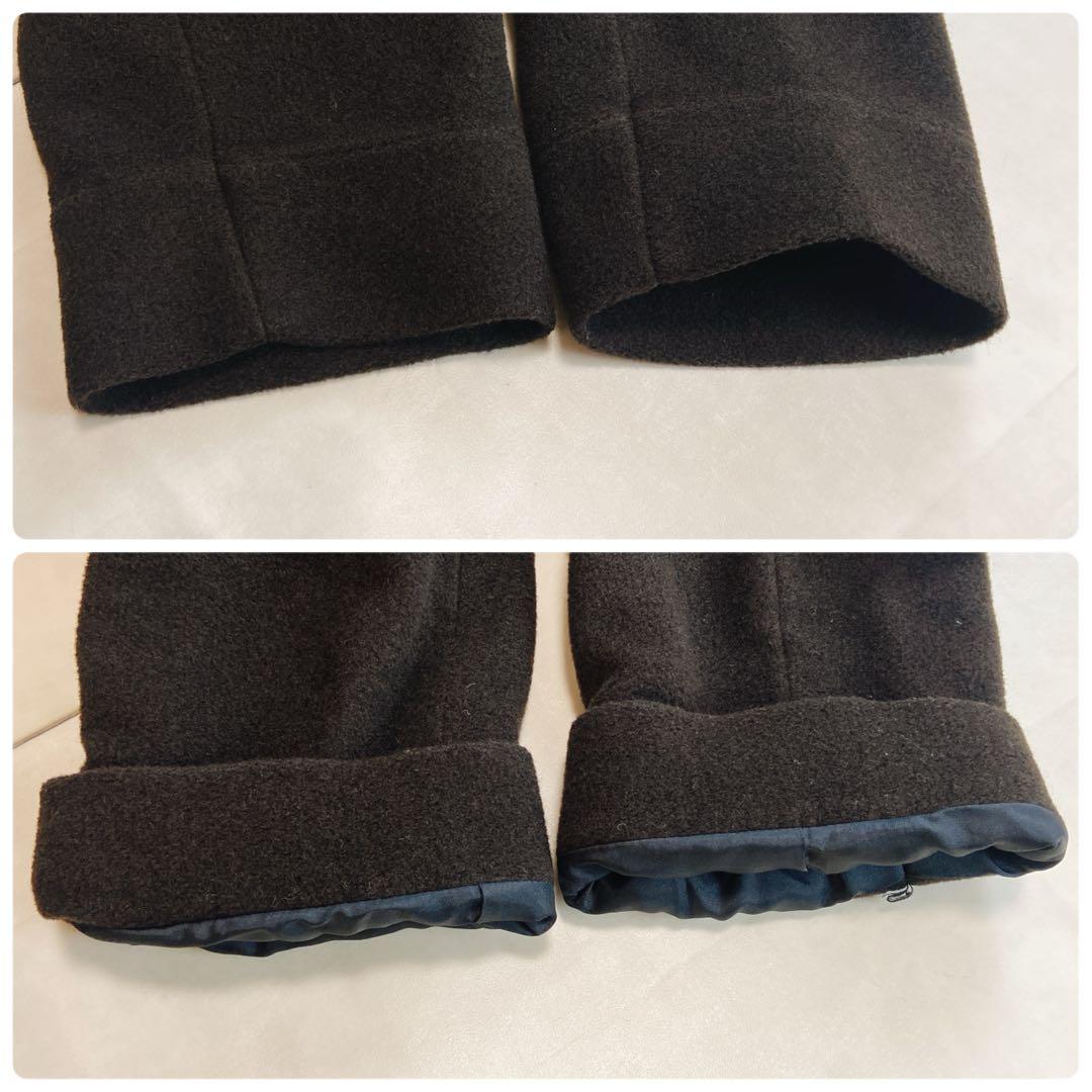 バーバリーロンドン カシミヤ シャドーチェック チェスターコート