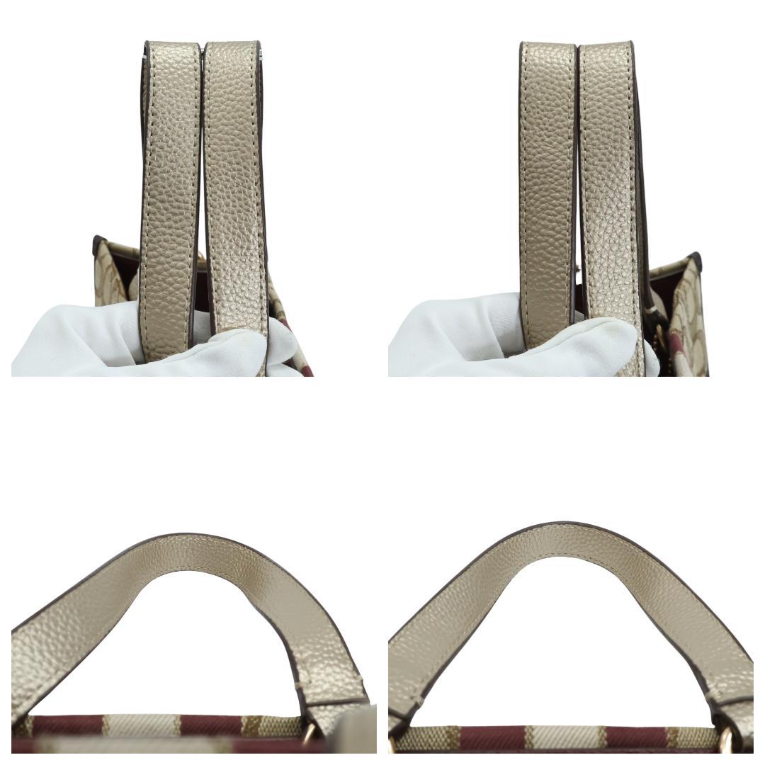 極美品 COACH コーチ トートバッグ 2way デンプシー C8407