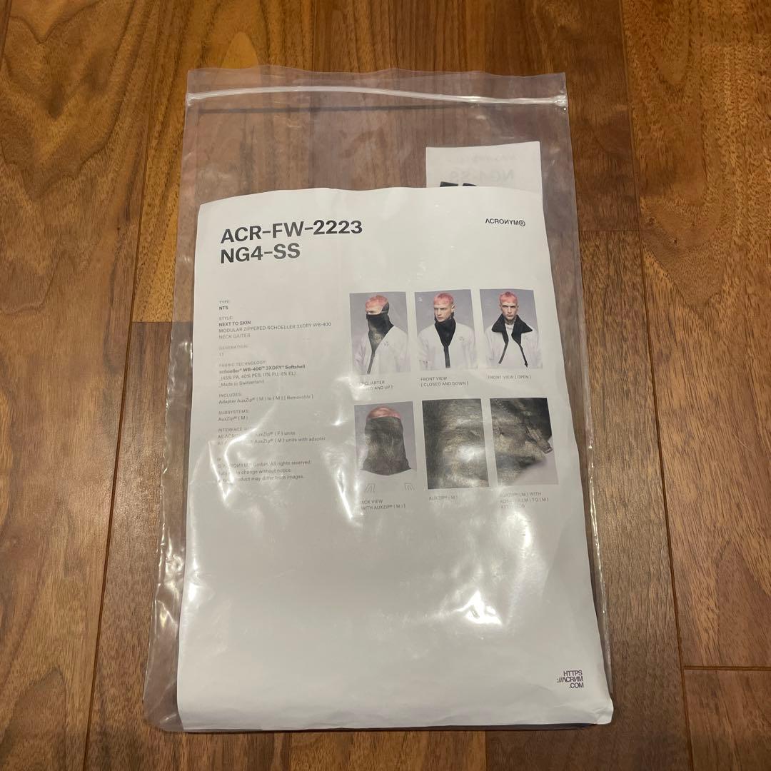 ACRONYM NG4-SS ネックウォーマー ブラック