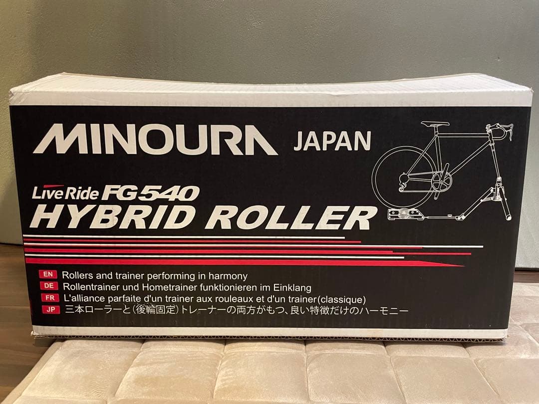 【未使用品】 MINOURA FG540 ハイブリッドローラー