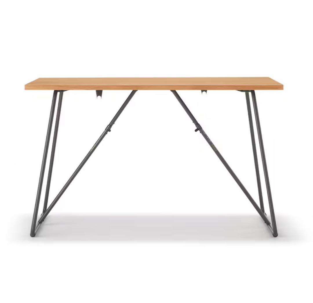 無印良品 木製折りたたみテーブル120cm