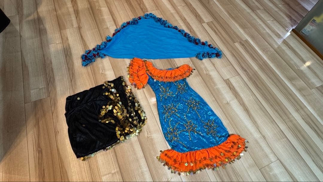 ベリーダンス 衣裳　３点セット