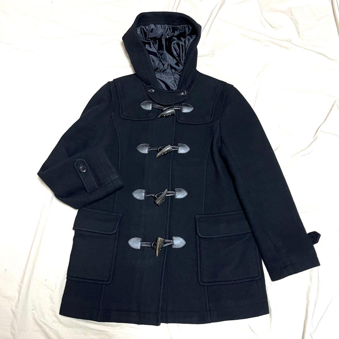 【美品】イーストボーイ　ヴィーナス　ダッフルコート　アンゴラ　ブラック　M