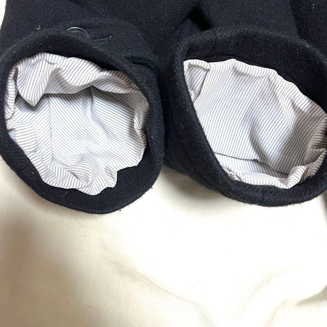 【美品】イーストボーイ　ヴィーナス　ダッフルコート　アンゴラ　ブラック　M