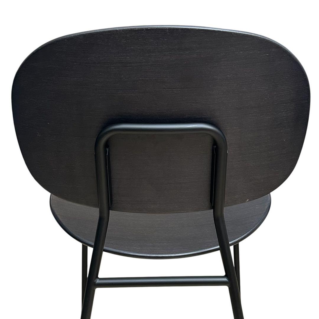 美品　ASPLUND■トンディーナ　ダイニングチェア　ブラック　イタリア製　2脚