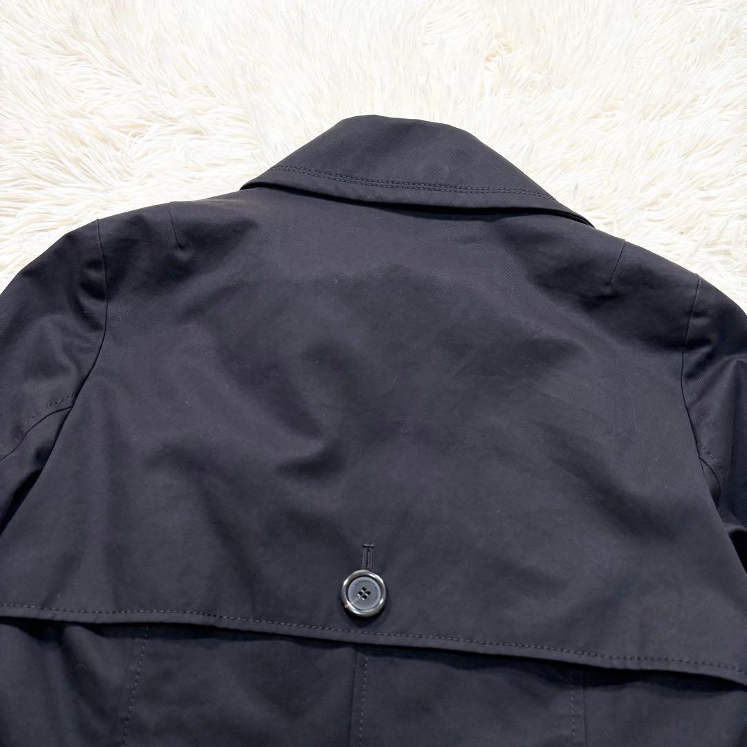 ✨高級感✨バーバリー　ライナー付き　トレンチコート　ノバチェック　ブラック　38