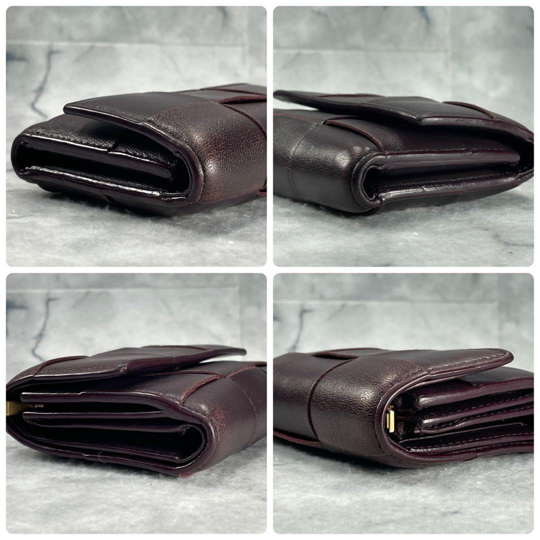 BOTTEGA VENETA マキシ イントレチャート三つ折り財布