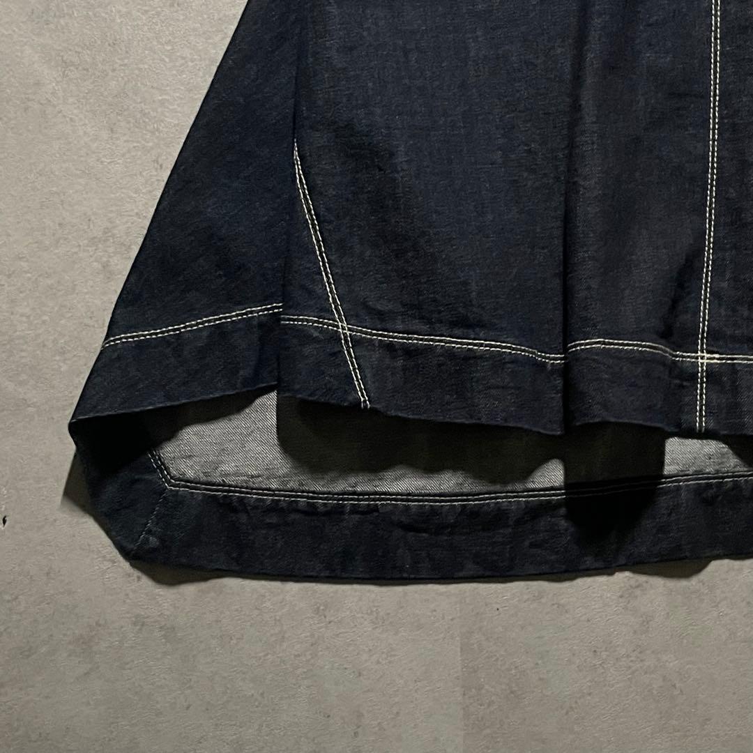 美品　マルニ　デニム　スカート　イタリア製 アシンメトリー　大きいサイズ　3XL