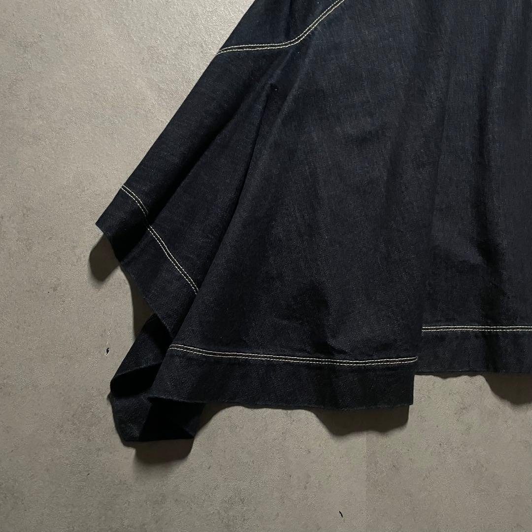 美品　マルニ　デニム　スカート　イタリア製 アシンメトリー　大きいサイズ　3XL