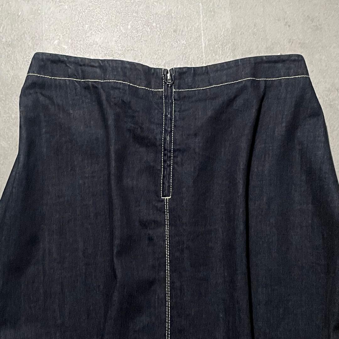 美品　マルニ　デニム　スカート　イタリア製 アシンメトリー　大きいサイズ　3XL