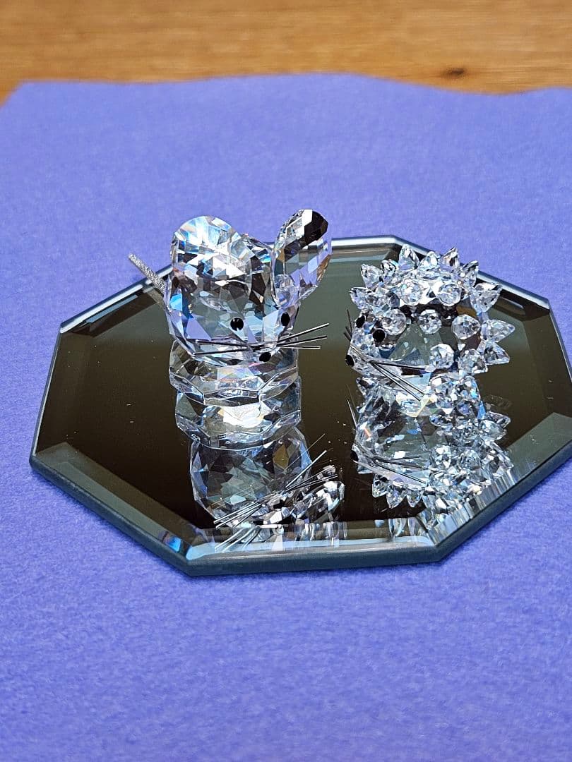 スワロフスキーの2匹のねずみ