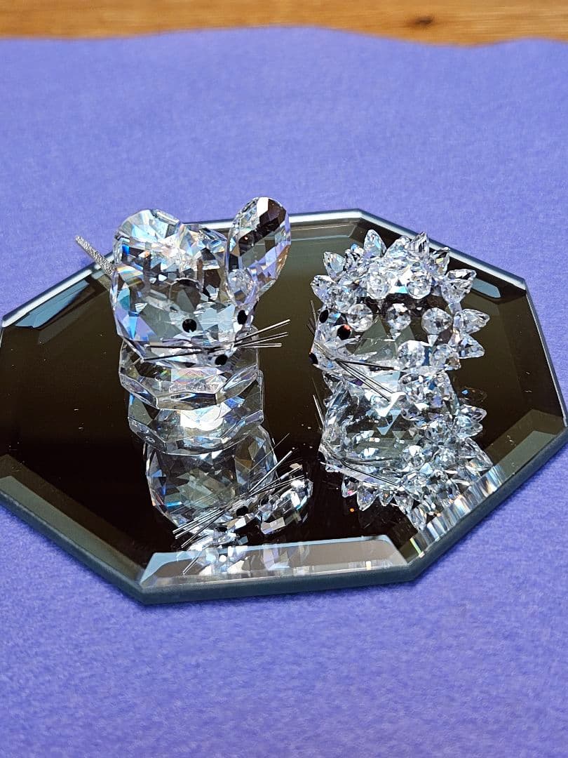 スワロフスキーの2匹のねずみ