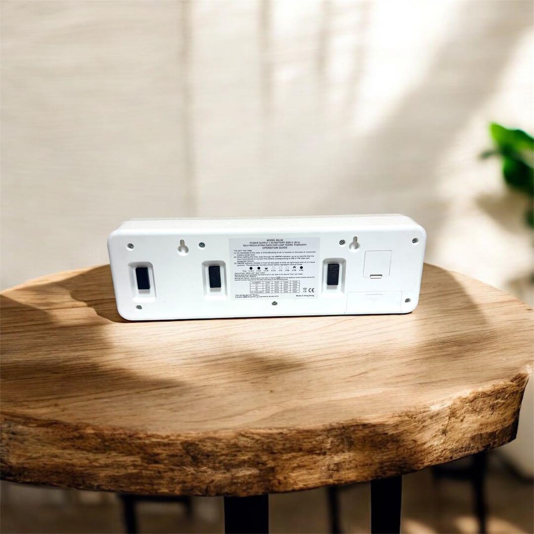 d*4様 希少★TWEMCO × PEANUTS スヌーピー パタパタ時計 BQ