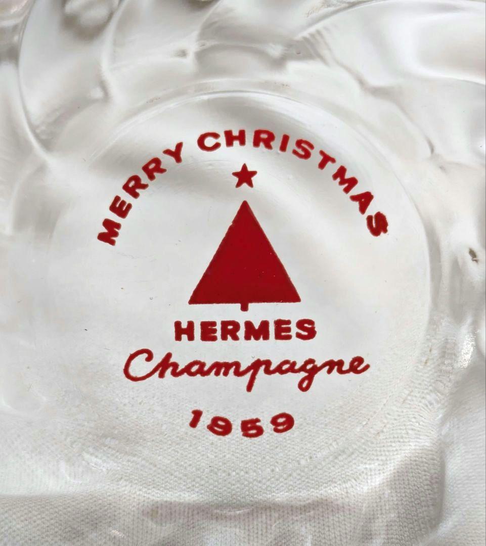 超希少 1959 HERMES キャンドルホルダー 非売品 クリスマスノベルティ