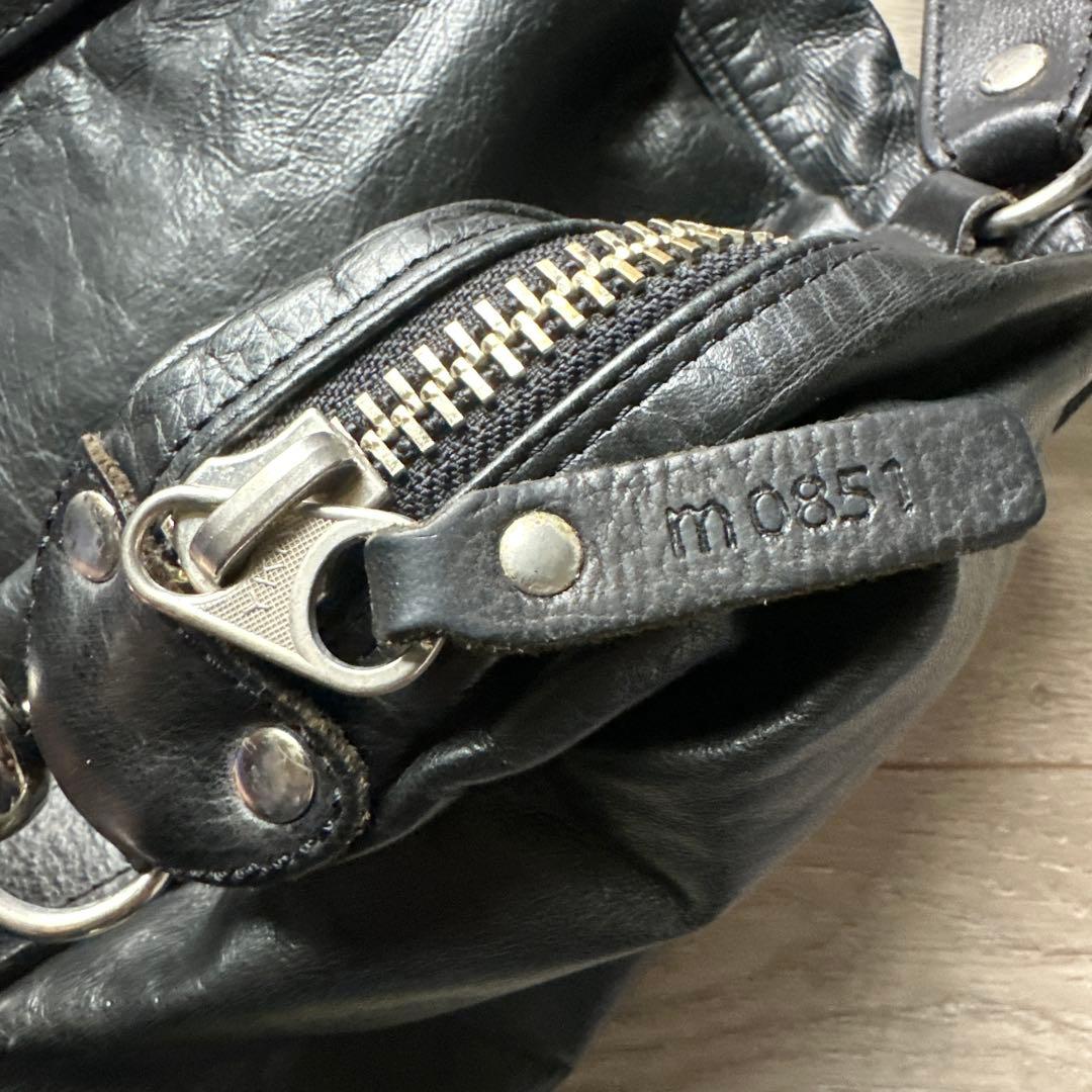 m0851 エムゼロエイトファイブワン レザー トートバッグ