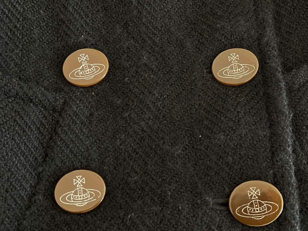 ヴィヴィアンウエストウッド レッドレーベル　黒　ウール　ロングコート