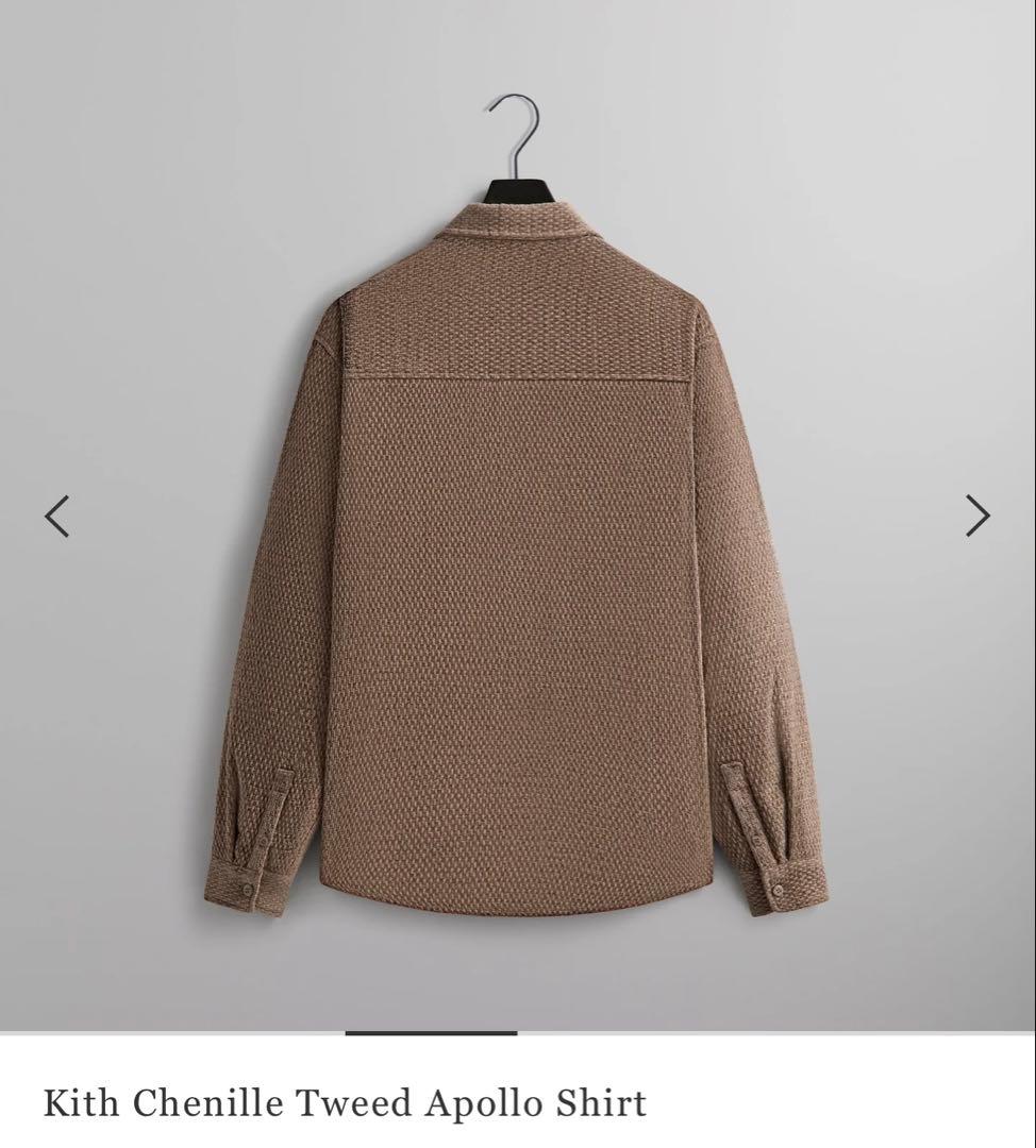 トップス Kith Chenille Tweed Apollo Shirt
