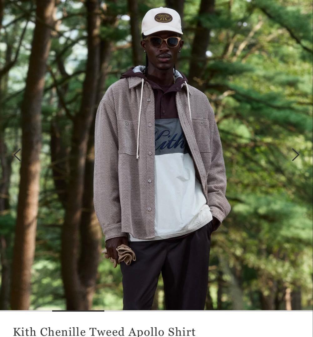 トップス Kith Chenille Tweed Apollo Shirt