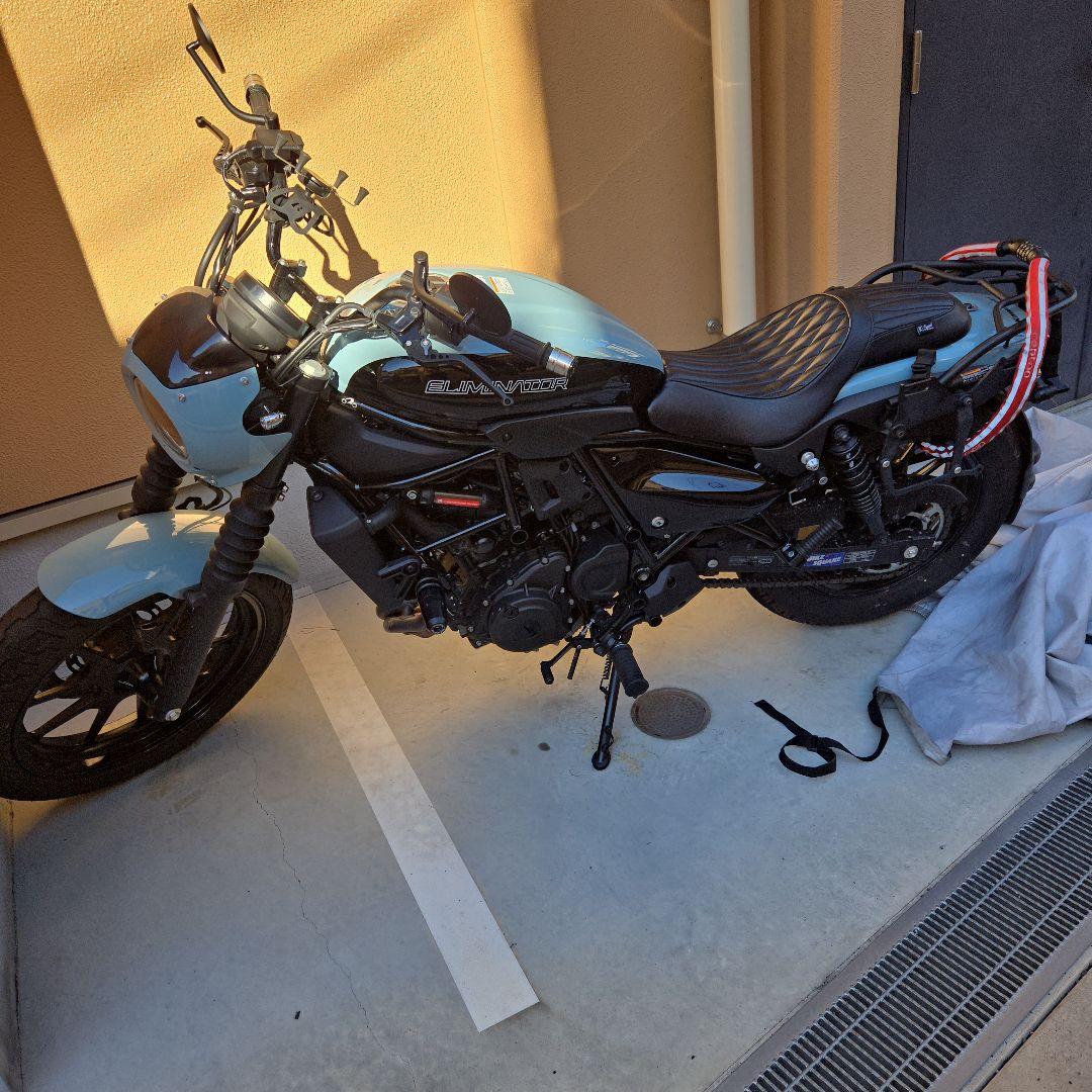 K-Speed カスタムシート ブラック エリミネーター kawasaki