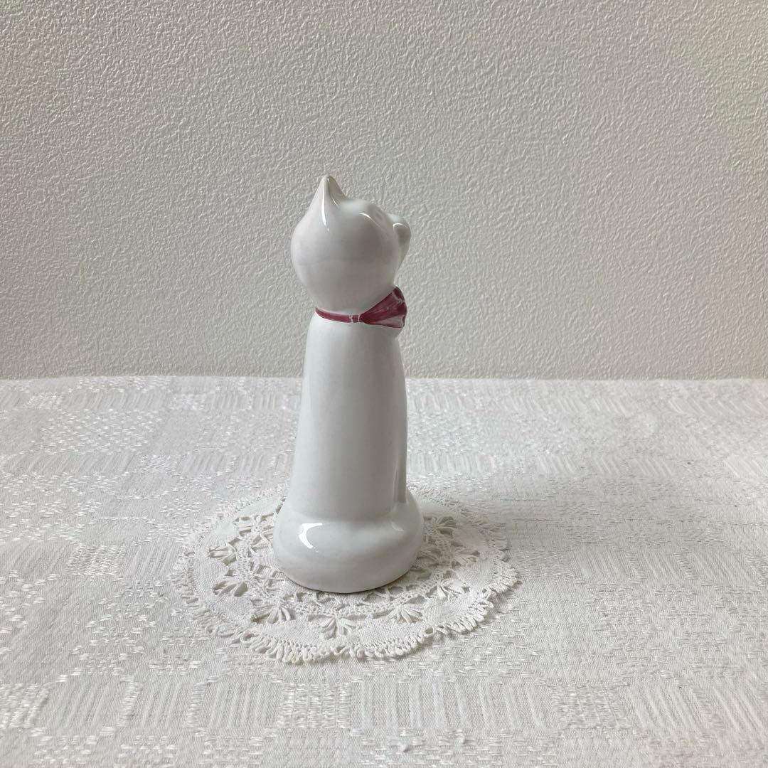 北欧ヴィンテージ　希少　ガブリエル　Gabriel　おすわり猫さんの陶製オブジェ