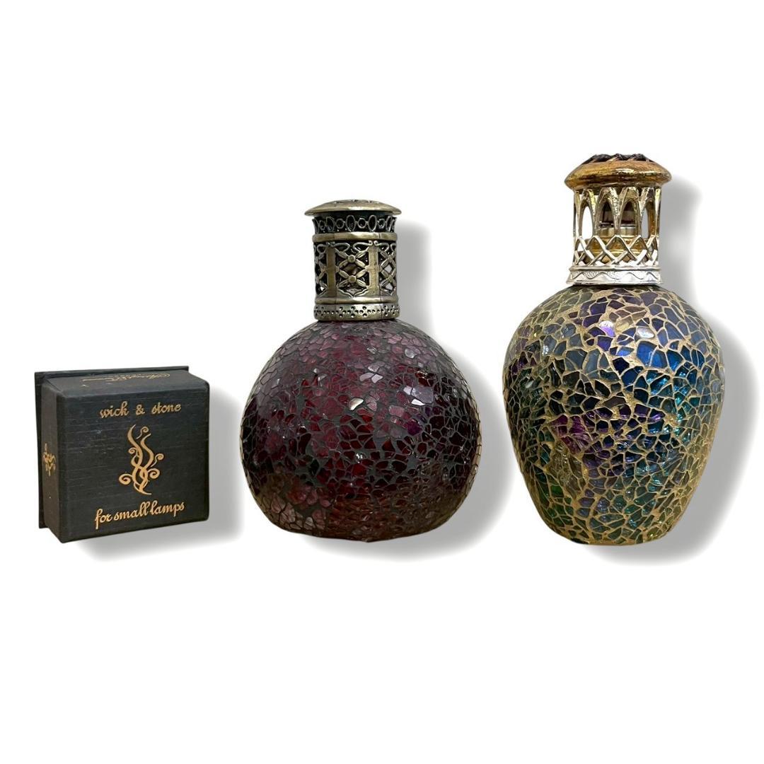 アシュレイアンドバーウッド　フレグランスランプ　2個　マルチカラー　レッド