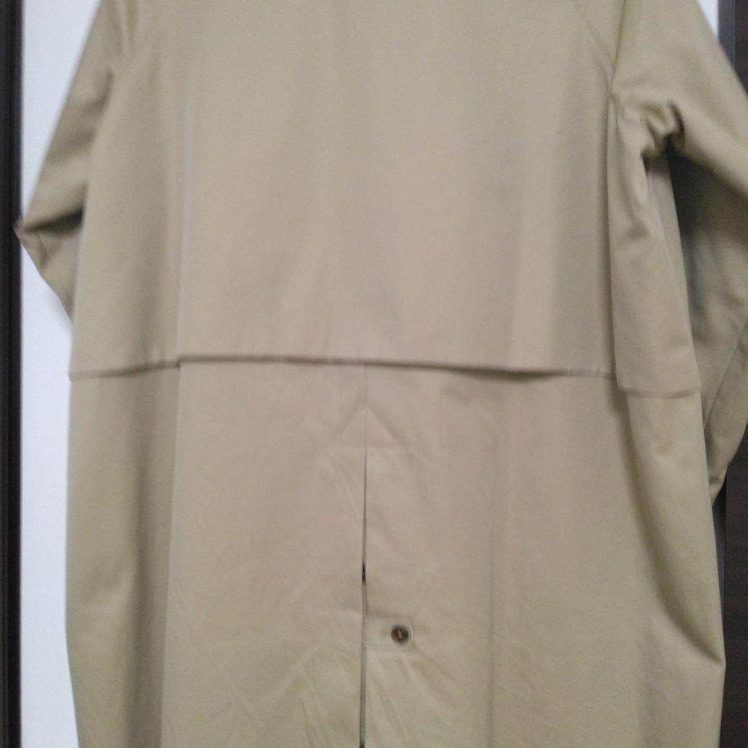 グランマ ママ ドーター コットン ギャバジン ラウンドカラー トレンチコート