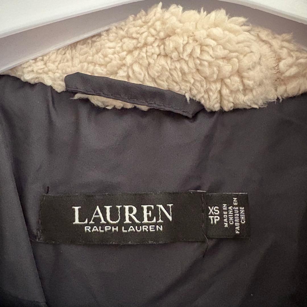 RALPH LAUREN ローレンラルフローレン　ファー　ボア　ダウン　コート