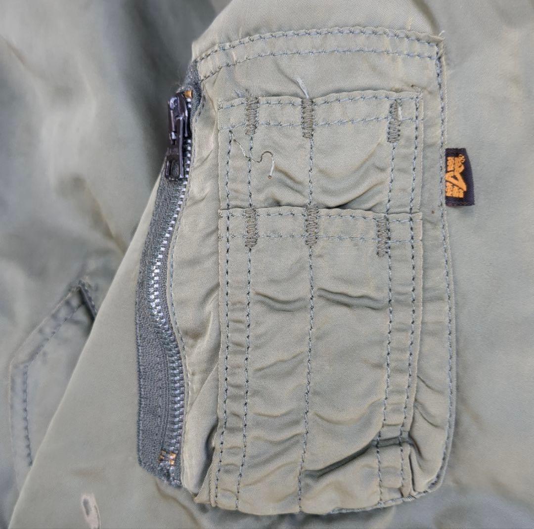 さ*は様 ALPHA INDUSTRYS MA-1 　MADE IN USA