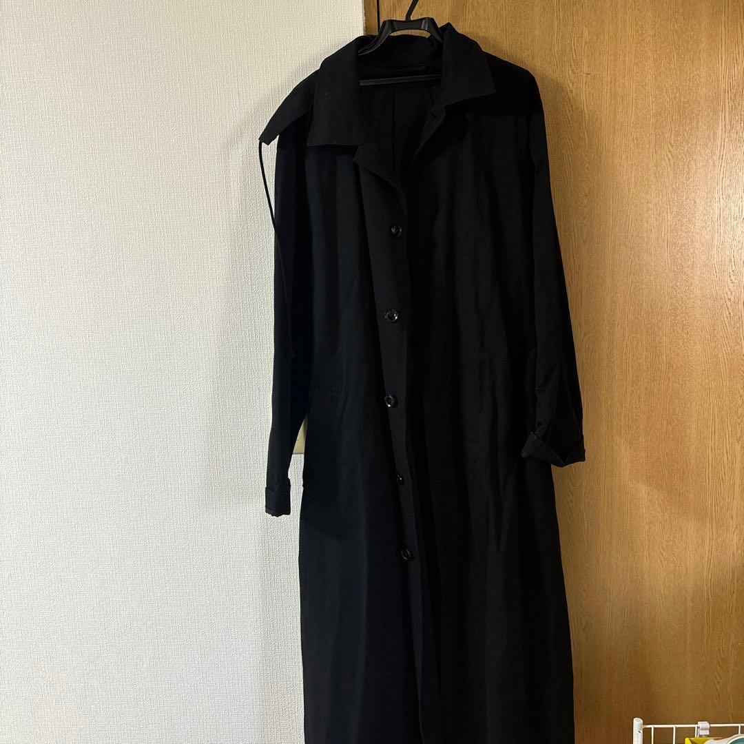 yohji Yamamoto pour homme フードトレンチコート