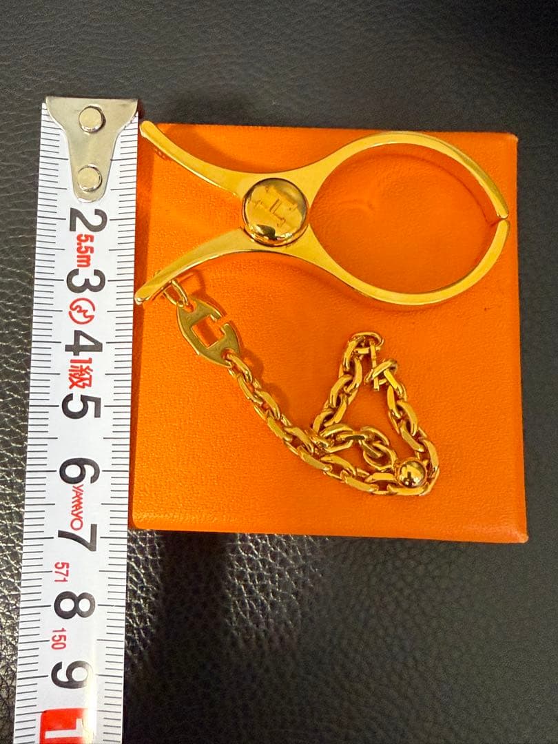 C*o様 本物保証！HERMES フィルグローブホルダー！GP 状態良！