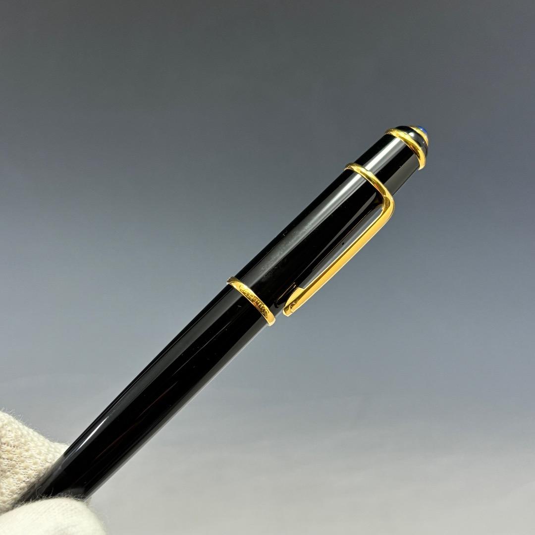 状態良【カルティエ本物】万年筆/ディアボロ ドゥ カルティエ/ペン先K18
