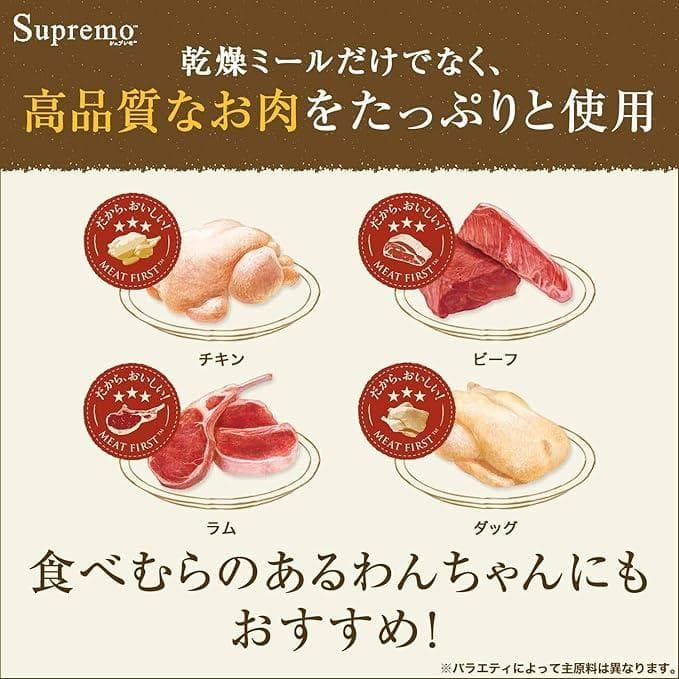 13400円 3㎏×2個 ニュートロ シュプレモ 超小型犬~小型犬用 エイジング