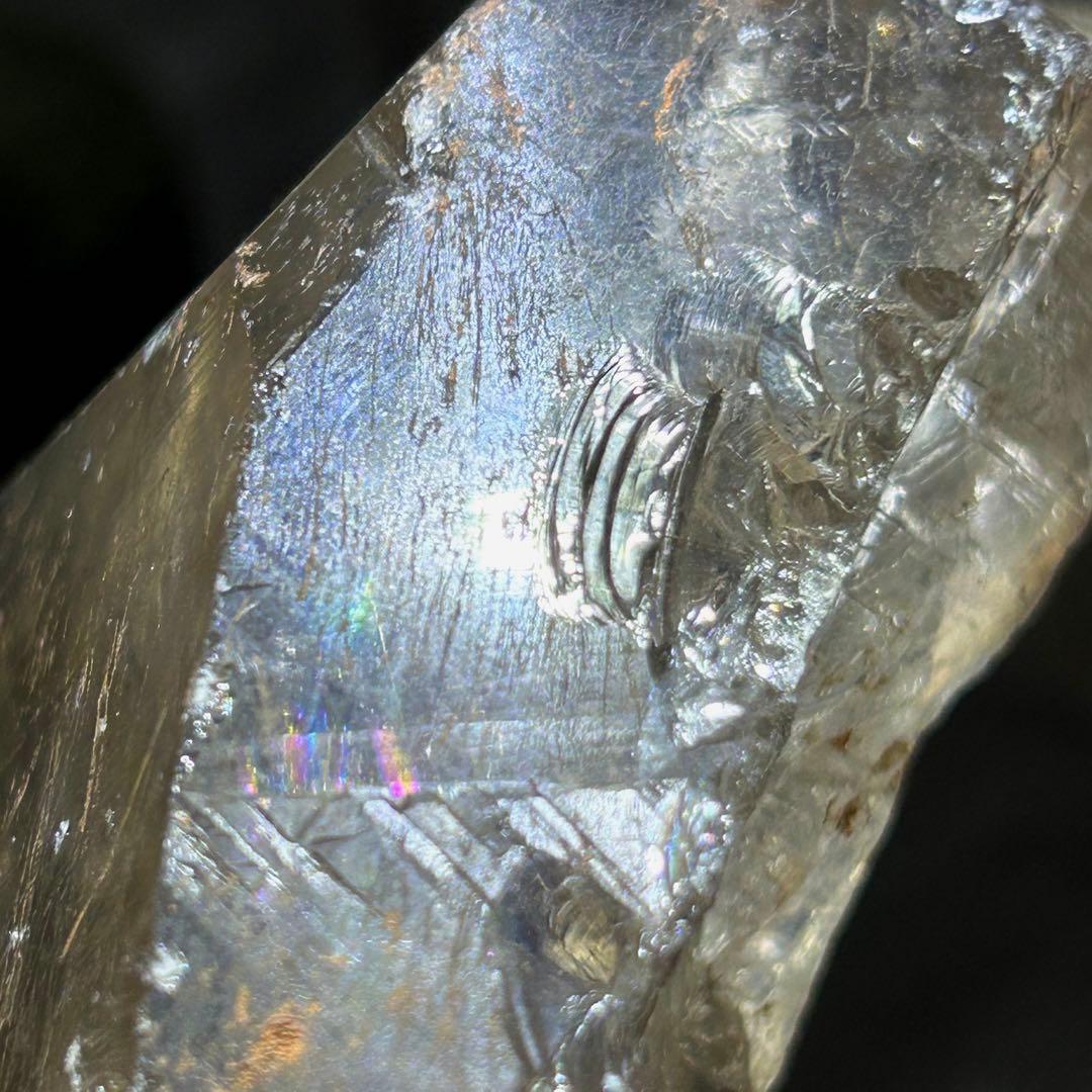 ☆別格高級品！福徳大黒秘宝①！極美！スモーキー　ルチル　水晶　原石　クラスター