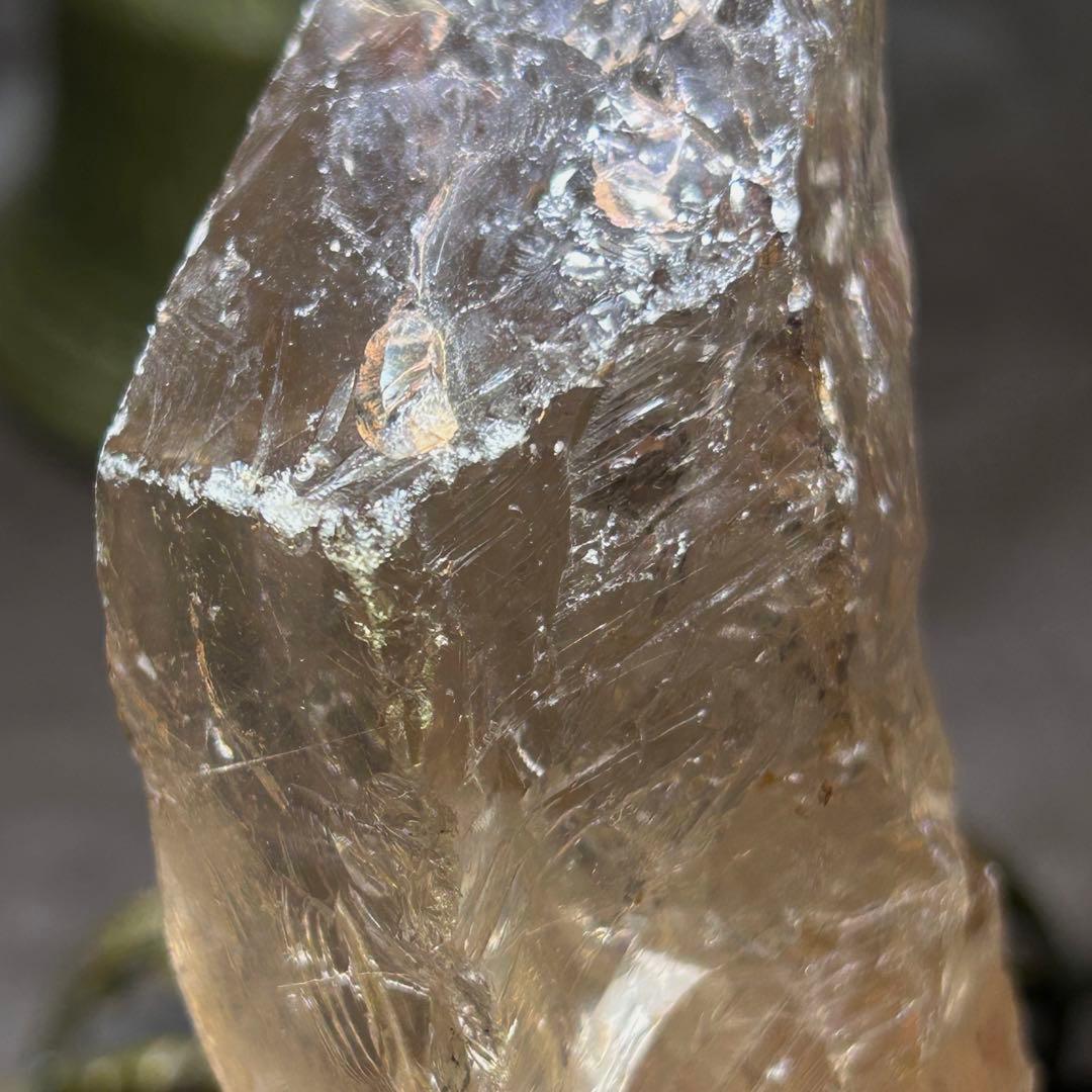 ☆別格高級品！福徳大黒秘宝①！極美！スモーキー　ルチル　水晶　原石　クラスター