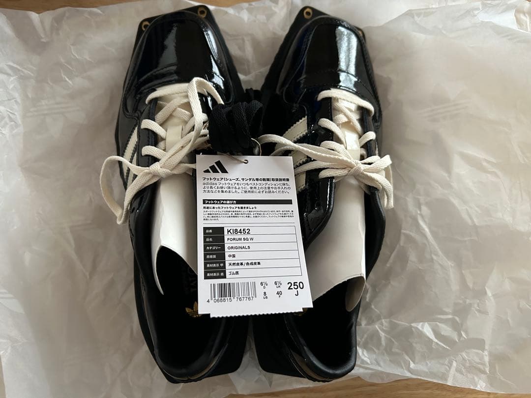 靴 adidas Originals FORUM SQ W BK 25cm