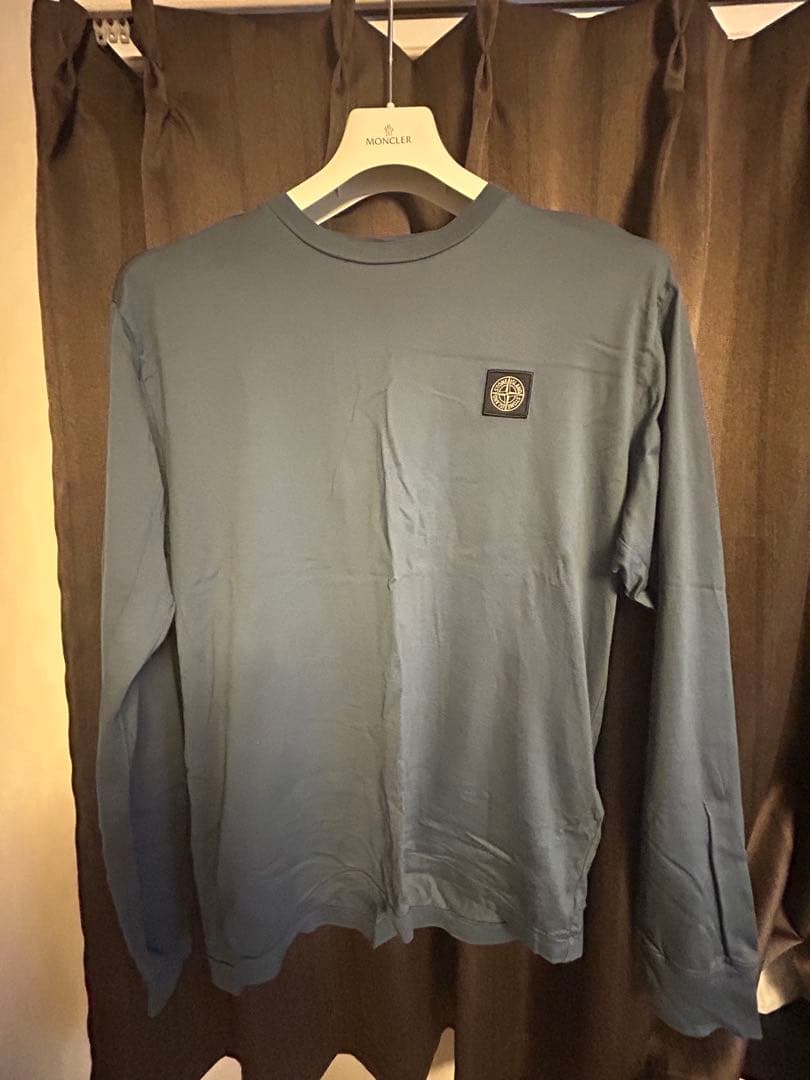 STONE  長袖カットソー ブルーネイビー