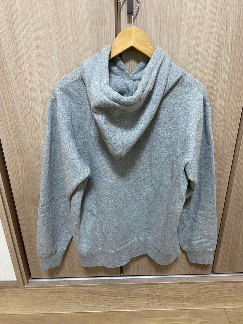 アベイシングエイプ パーカー BAPE カレッジロゴ L グレー