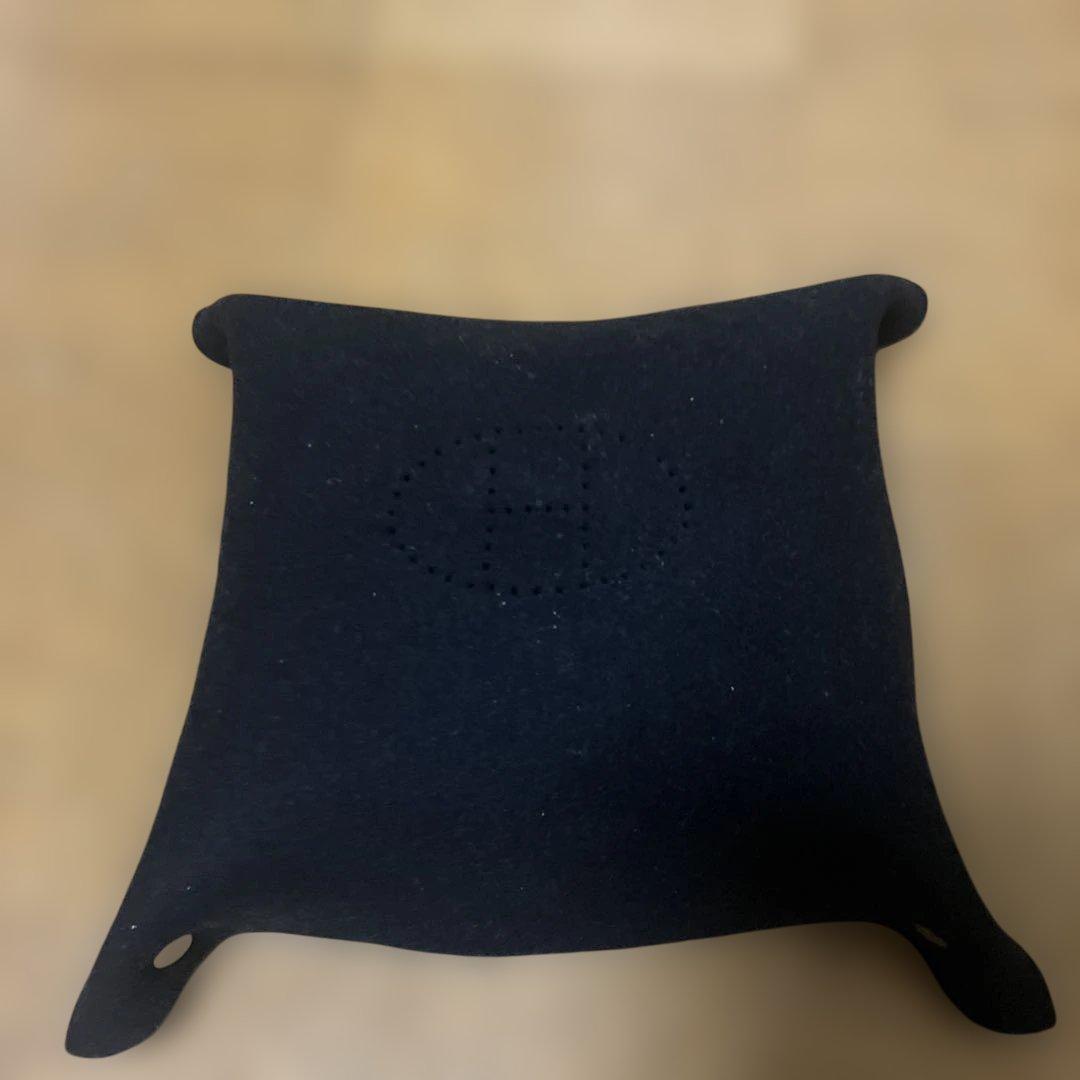 ※値下げしました　エルメス　ヴィドポッシュ フェルトトレイ　ブラック