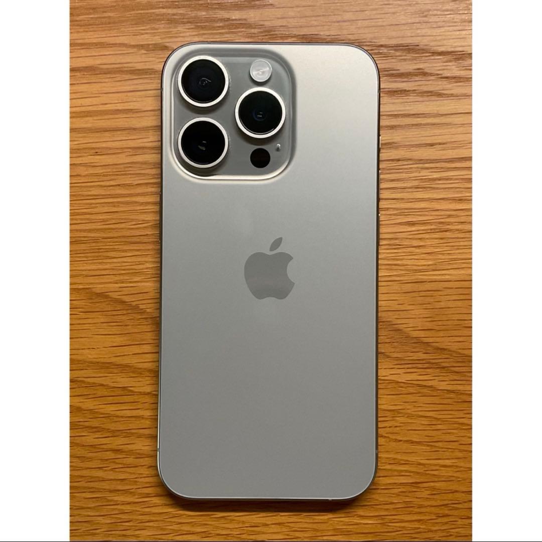 【値下げはコメントで】iPhone15 Pro 128GB ナチュラルチタニウム