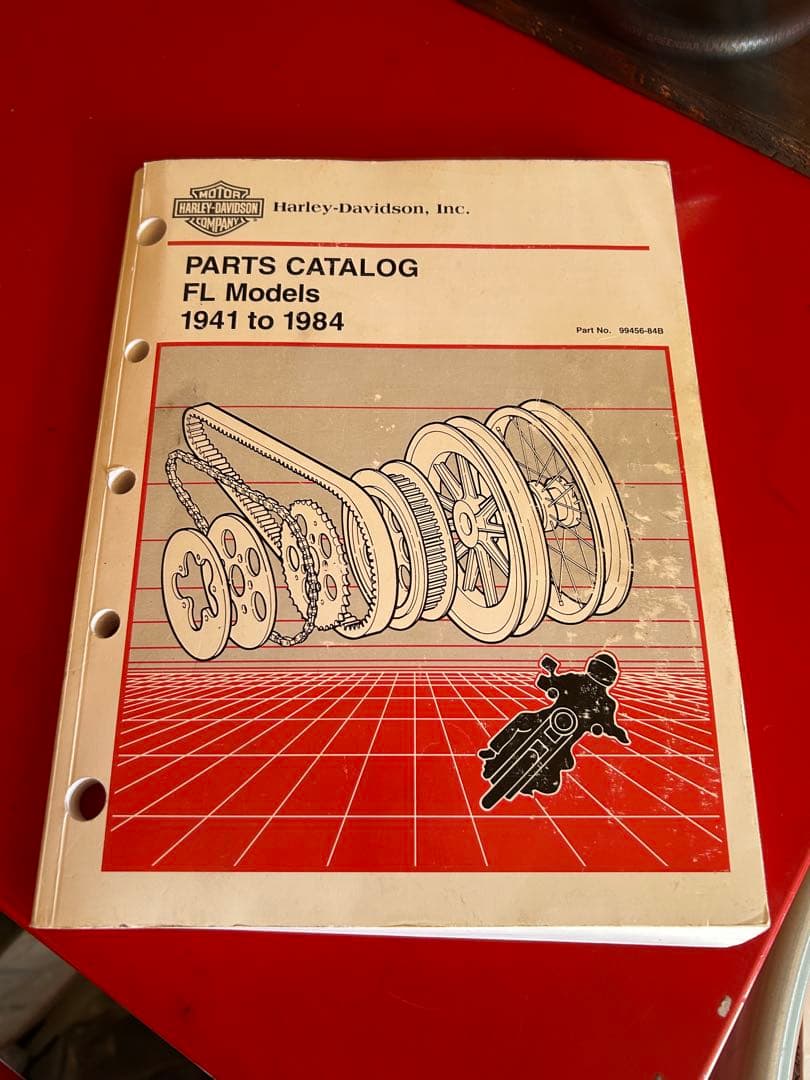Harley-Davidson パーツカタログ FLモデル 1941-1984