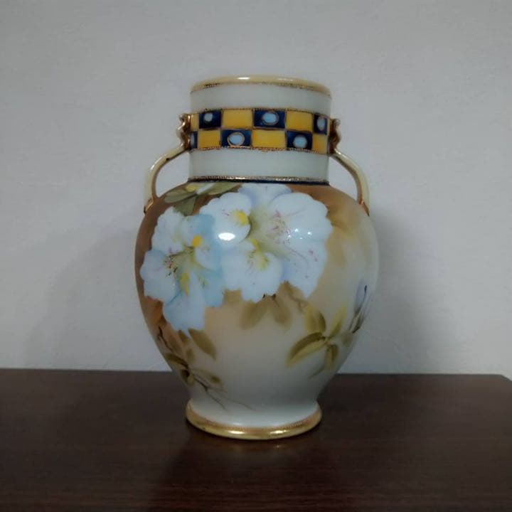 オールドノリタケ　M-Nippon印　花瓶